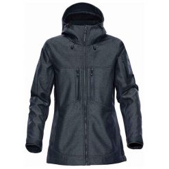 Kurtka Soft Shell Damska Epsilon 2 Twill. Brązowe kurtki damskie STORMTECH, s, bez wzorów, bez kaptura. Za 785.99 zł.