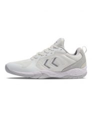 Buty halowe Hummel Speed Court. Białe obuwie sportowe damskie Hummel, bez wzorów, z gumy, do koszykówki. Za 323.50 zł.