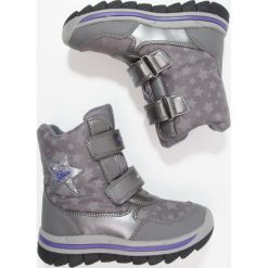 Geox OVERLAND ABX Śniegowce dark silver/violet - 2