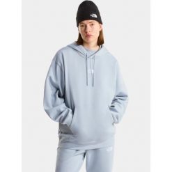 Sweter męski The North Face W Essential Oversize. Niebieskie swetry przez głowę męskie The North Face, m, bez wzorów, bez kołnierzyka. Za 339.00 zł.