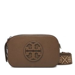 Torebka Tory Burch. Brązowe listonoszki damskie Tory Burch, bez wzorów, bez dodatków. Za 1,489.00 zł.