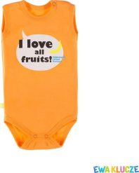 Ewa Klucze BODY niemowlęce wyprawka SUN RAM CHŁ POMARAŃCZOWY Ewa Klucze 74. Brązowe body niemowlęce Ewa Klucze, bez wzorów, bez ramiączek. Za 27.99 zł.