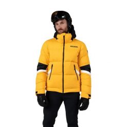 Kurtka narciarska Rossignol Daille. Żółte kurtki snowboardowe męskie Rossignol, m, bez wzorów, bez kaptura, narciarskie. Za 1,959.00 zł.