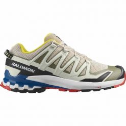 Buty trekkingowe męskie Salomon XA Pro 3D V9. Brązowe trekkingi męskie Salomon, do biegania. W wyprzedaży za 443.00 zł.