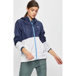 Columbia - Kurtka. Niebieskie kurtki damskie Columbia, l, bez wzorów, z poliesteru, krótkie, z kapturem. W wyprzedaży za 139.90 zł.