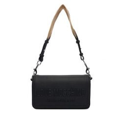 Torebka LOVE MOSCHINO. Czarne torebki do ręki damskie Love Moschino, bez wzorów, klasyczne, bez dodatków. Za 839.99 zł.