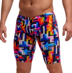 Spodenki do pływania Jammery Funky Trunks Putty Rules. Kąpielówki męskie FUNKY TRUNKS, m, bez wzorów, z materiału, na fitness i siłownię. Za 219.00 zł.