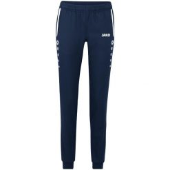 Spodnie dresowe damskie Jako Allround. Niebieskie spodnie sportowe damskie Jako, bez wzorów, z dresówki, do piłki nożnej. W wyprzedaży za 177.00 zł.