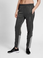 Damskie spodnie dresowe Hummel action training. Szare spodnie sportowe damskie Hummel, xs, bez wzorów, z dresówki, do biegania. Za 178.00 zł.