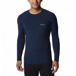 Koszulka termiczna męska Columbia Mwt Stretch M LS Top. Niebieskie bielizna termoaktywna męska Columbia, m. Za 219.00 zł.