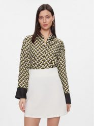 Max Mara Leisure Koszula Procida 2416111017 Zielony Regular Fit. Zielone bluzki damskie Max Mara Leisure, bez wzorów, z jedwabiu, bez kołnierzyka, bez ramiączek. Za 709.99 zł.