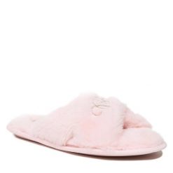 Kapcie DeeZee. Czerwone kapcie damskie DeeZee, bez wzorów. Za 41.99 zł.