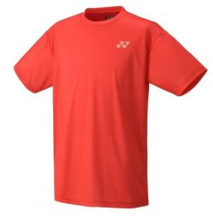 Koszulka tenisowa męska z krótkim rękawem Yonex Uni T-shirt Practice. Czerwone t-shirty męskie YONEX, m, bez wzorów, z materiału, klasyczne, bez kołnierzyka. Za 111.00 zł.
