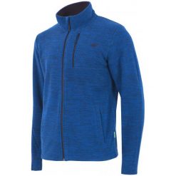 4F Męska Bluza H4Z17 plm001 Granatowy Melanż S. Niebieskie bluzy sportowe męskie 4f, melanż, z polaru. W wyprzedaży za 89.00 zł.