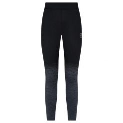 Legginsy wspinaczkowe damskie La Sportiva Patcha. Czarne legginsy sportowe damskie La Sportiva, s, bez wzorów, z elastanu, długie, do biegania. Za 269.99 zł.