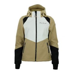 Kurtka damska Peak Mountain Softshell Ametisffb. Brązowe kurtki sportowe damskie Peak Mountain, s, bez wzorów, z softshellu, trekkingowe. W wyprzedaży za 370.00 zł.