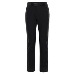Spodnie damskie Alpine Pro Corba. Czarne spodnie sportowe damskie Alpine Pro, bez wzorów, trekkingowe. Za 424.50 zł.