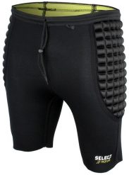 Select Spodenki ściągające bramkarskie 6420 6420 czarne r. S (6420). Czarne krótkie spodenki sportowe męskie Select, m, bez wzorów. Za 169.42 zł.