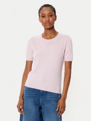 Weekend Max Mara Sweter Zibetto 2515361041 Różowy Regular Fit. Czerwone swetry damskie Weekend Max Mara, xs, bez wzorów, z bawełny, bez kołnierzyka, bez ramiączek, bez kaptura. Za 489.99 zł.