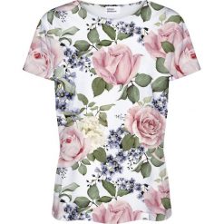 Colour Pleasure Koszulka damska CP-030 104 biało-zielona r. XXXL/XXXXL. T-shirty damskie Colour Pleasure. Za 70.35 zł.