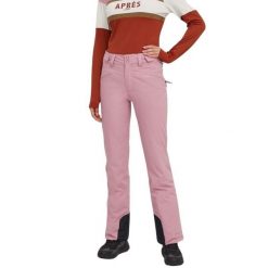 Spodnie narciarskie dla kobiet Protest Kensington. Czerwone spodnie materiałowe damskie Protest, bez wzorów. W wyprzedaży za 456.50 zł.