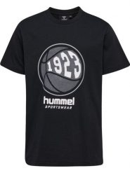 T-shirt chłopięcy Hummel hmlLEO. Czarne t-shirty dla chłopców Hummel, bez wzorów, z bawełny, bez ramiączek. Za 151.00 zł.