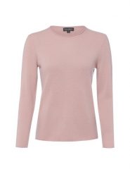 Franco Callegari bluzka z czystego kaszmiru Kobiety Kaszmir (100%) różowy, XL. Czerwone bluzki damskie Franco Callegari, xl, bez wzorów, z kaszmiru, eleganckie, bez kołnierzyka, bez ramiączek. Za 599.95 zł.
