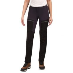 Damskie spodnie outdoorowe Kilpi HOSIO-W. Czarne spodnie sportowe damskie Kilpi, m, bez wzorów, z nylonu, trekkingowe. Za 370.41 zł.