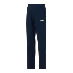 Puma Spodnie Ess 84723503. Niebieskie spodnie materiałowe męskie Puma, m, bez wzorów, wizytowe. Za 134.99 zł.