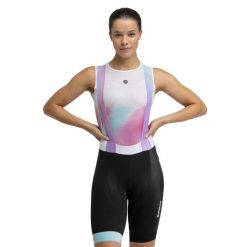 Damskie spodenki rowerowe z szelkami Kolarstwo Siroko BX Dauw. Czarne obuwie sportowe damskie SIROKO, bez wzorów, rowerowe. W wyprzedaży za 383.00 zł.