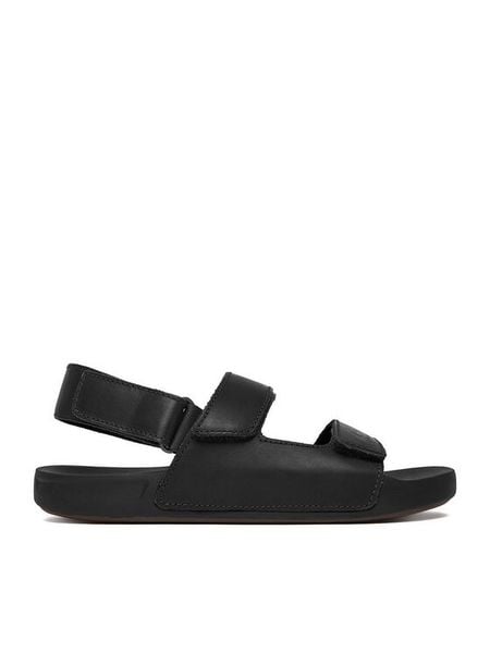 Quiksilver Sandały CWBEO-RAPID-35 MI08 Czarny. Czarne sandały męskie Quiksilver, ze skóry, bez zapięcia. Za 179.99 zł.
