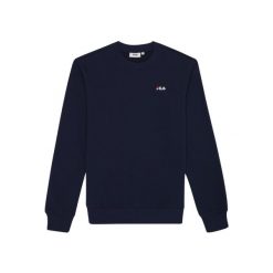 Bluza Fila Leverano. Niebieskie bluzy sportowe męskie Fila, m, bez wzorów, bez kaptura. Za 249.00 zł.