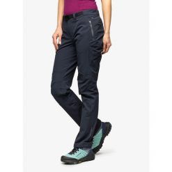 Spodnie softshell damskie Hannah Garwynet. Niebieskie spodnie sportowe damskie Hannah, m, bez wzorów, z softshellu, trekkingowe. Za 251.99 zł.