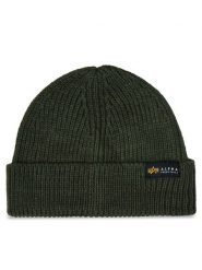 Alpha Industries Czapka Dockers Beanie 138905 Zielony. Zielone rękawiczki męskie Alpha Industries, na zimę, bez wzorów, z materiału. Za 119.99 zł.