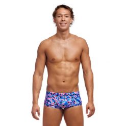 Trunki męskie Funky Trunks Warp Tour - sidewinder. Niebieskie kąpielówki męskie FUNKY TRUNKS, m, bez wzorów, do pływania. Za 129.99 zł.