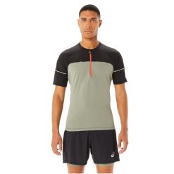 T-shirt sportowy z krótkim rękawem męski Asics Fujitrail Top Tee. Brązowe t-shirty męskie Asics, m, bez wzorów, z poliesteru, sportowe, bez kołnierzyka. Za 199.99 zł.
