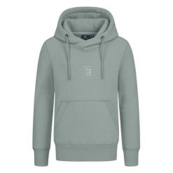 Dziewczęca bluza z kapturem ELT Ariana. Niebieskie bluzy dla dziewczynek ELT, bez wzorów, bez ramiączek, z kapturem. Za 226.50 zł.