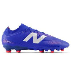 Korki męskie New Balance TEKELA TEAM FG V5 ST3FMP5 - niebieskie. Żółte buty sportowe męskie New Balance, z syntetyku, bez zapięcia, do piłki nożnej. Za 399.99 zł.