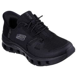 Buty sportowe damskie Skechers Glide step Pro. Czarne obuwie sportowe damskie Skechers, bez wzorów. Za 490.00 zł.