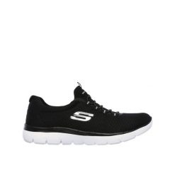 Buty na co dzień damskie SKECHERS SUMMITS wsuwane. Czarne obuwie sportowe damskie Skechers, bez wzorów. Za 226.00 zł.
