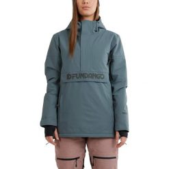 Kurtka Logo Fundango Birch dla kobiet. Zielone kurtki damskie Fundango, xl, bez wzorów, bez kaptura. Za 629.90 zł.