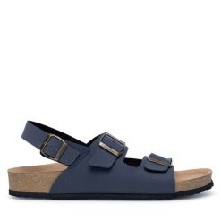 Sandały Inblu. Niebieskie sandały męskie Inblu, bez zapięcia. Za 77.99 zł.