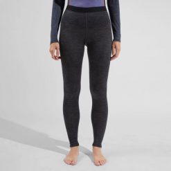 Legginsy termoaktywne damskie Odlo Natural Performance PW 150 BL Bottom Long. Szare bielizna termoaktywna damska Odlo, xs, bez wzorów, z materiału, bez ramiączek, długie. Za 210.95 zł.