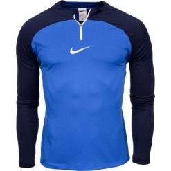 Bluza treningowa męska Nike NK Dri-FIT Academy Drill Top K. Niebieskie bluzy sportowe męskie Nike, m, bez wzorów, bez kaptura, dri-fit (nike). Za 214.33 zł.
