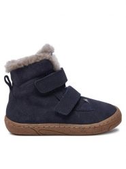 Froddo Kozaki Minni Suede G2110141-4 S Niebieski. Niebieskie buty zimowe chłopięce Froddo, bez wzorów, ze skóry, bez zapięcia. Za 399.99 zł.