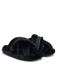 Tommy Hilfiger Kapcie Th Feminine House Shoes FW0FW09615 Czarny. Czarne kapcie damskie Tommy Hilfiger, bez wzorów. Za 189.99 zł.