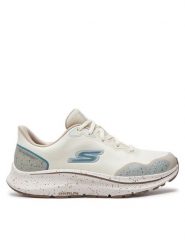 Skechers Buty na siłownię Go Run Consistent 2.0 128625 Biały. Białe obuwie sportowe damskie Skechers, bez wzorów, z materiału, na fitness i siłownię. Za 239.99 zł.