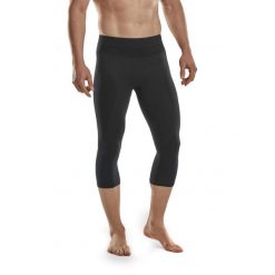 Męskie legginsy zimowe 3/4 na narty oddychające szybkoschnące z wełną Merino CEP. Czarne legginsy sportowe męskie CEP, l, bez wzorów, z elastanu, na fitness i siłownię. Za 299.00 zł.