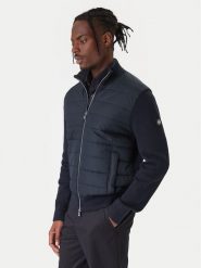 BOSS Kurtka przejściowa H-Hernesto 50549991 Granatowy Regular Fit. Niebieskie kurtki męskie Boss, m, bez wzorów, z bawełny, bez kaptura. Za 1,309.00 zł.