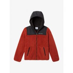 Kurtka polarowa chłopięca Columbia Boys Rugged Ridge Hooded Overlay. Czerwone kurtki i płaszcze dla chłopców Columbia, bez wzorów, z polaru, sportowe, bez kaptura. W wyprzedaży za 196.30 zł.